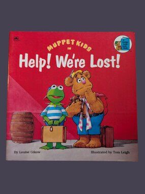10/$25 Vintage 1991 Muppet Kids in Help! We're Lost!